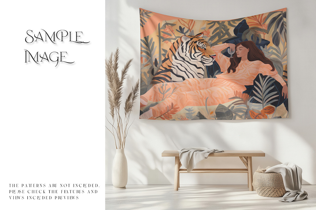 Various Tapestry Mockups, a Household Mockup by mock-ups (Photo 8 of 11)
