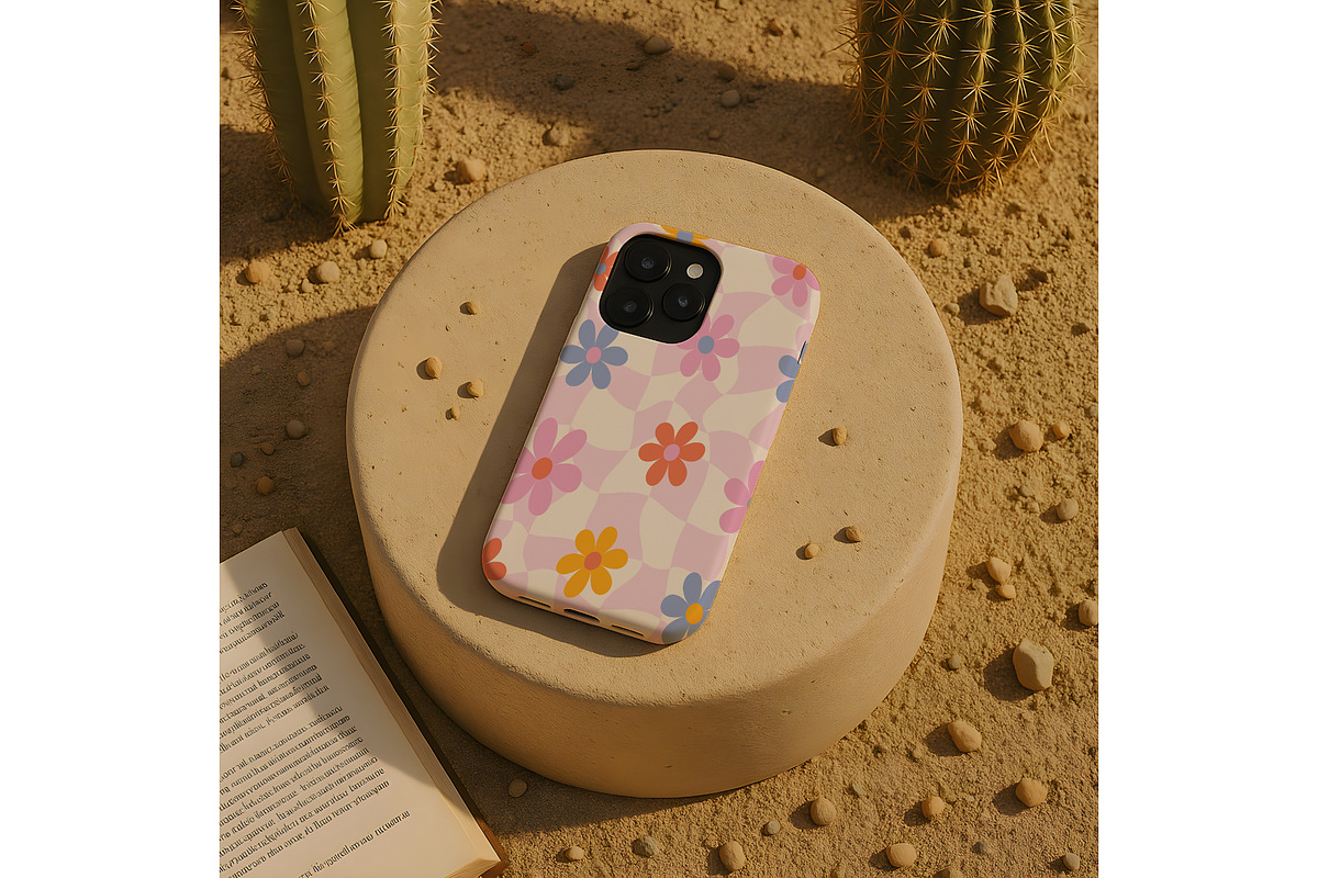 iPhone Tough Phone Case Mockup, an iPhone Mockup by UrbanMockupsStore (Photo 2 of 5)