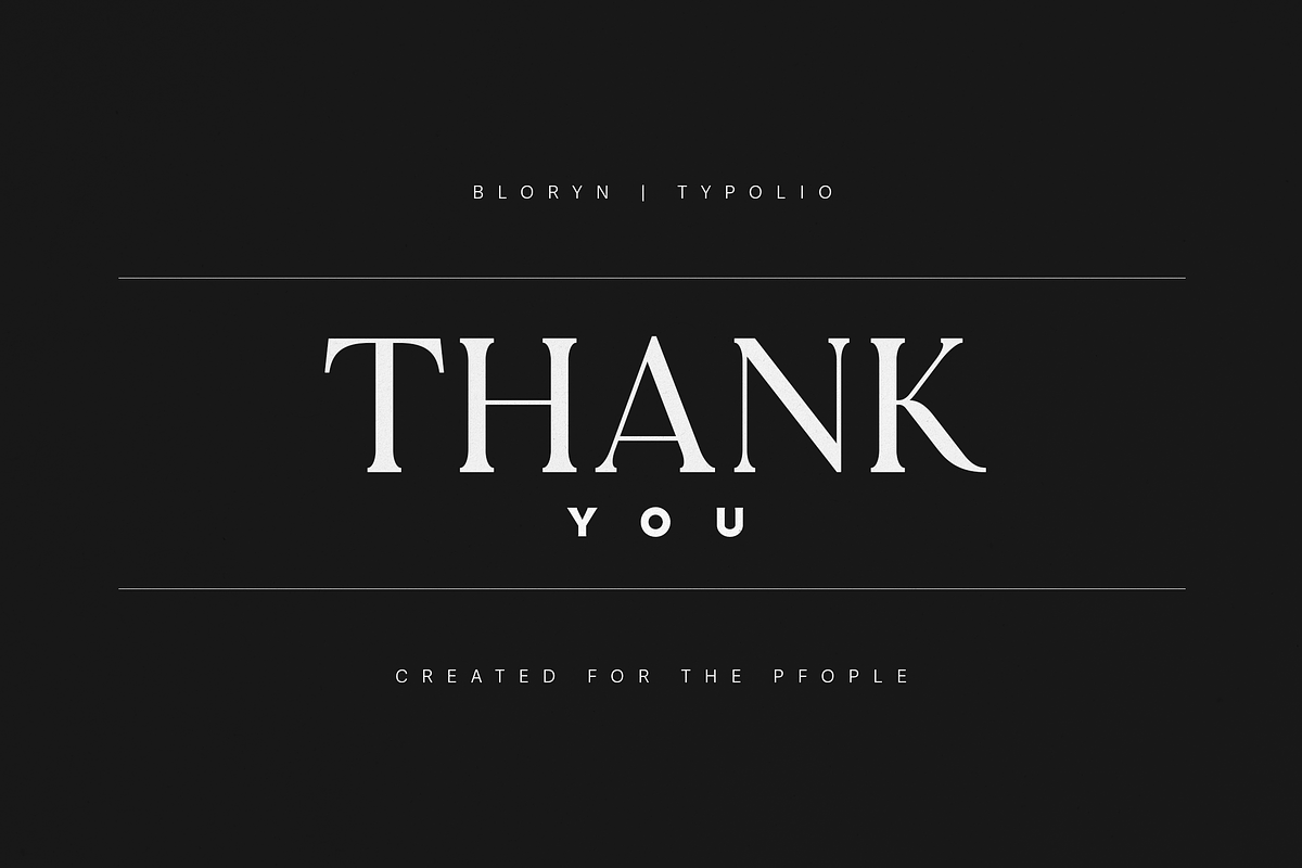 Bloryn & Typolio - Elegant Font Duo, a Serif Font by Only Fonts (Photo 10 of 10)