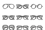 Bundles Set Optical Store Icons, an Outline Icon by adenpinkstore (Thumbnail 17 of 44)