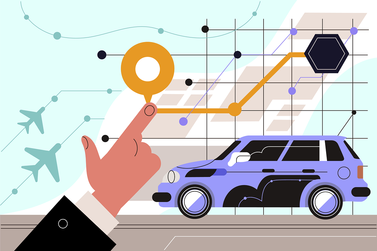 Analytics Business Transportation, an Object Illustration by Wencory (Photo 3 of 3)
