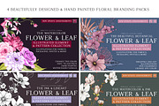 Ultimate Flower & Leaf Collection, an Object Graphic by Pretty Little Lines (Thumbnail 2 of 47)