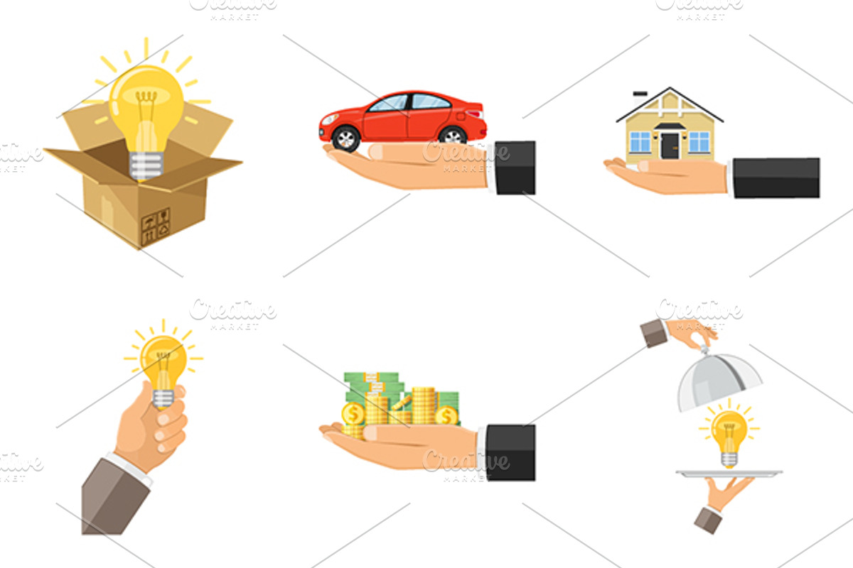 Crowdfunding and Investing concept, a Finance Illustration by TAlex (Photo 2 of 7)