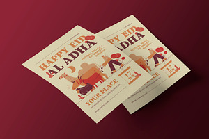 Creative Eid Al Adha Flyer