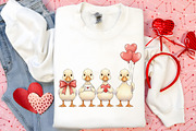 Funny Valentine Goose Png, an Illustration by Canvas Craft (Thumbnail 5 of 7)