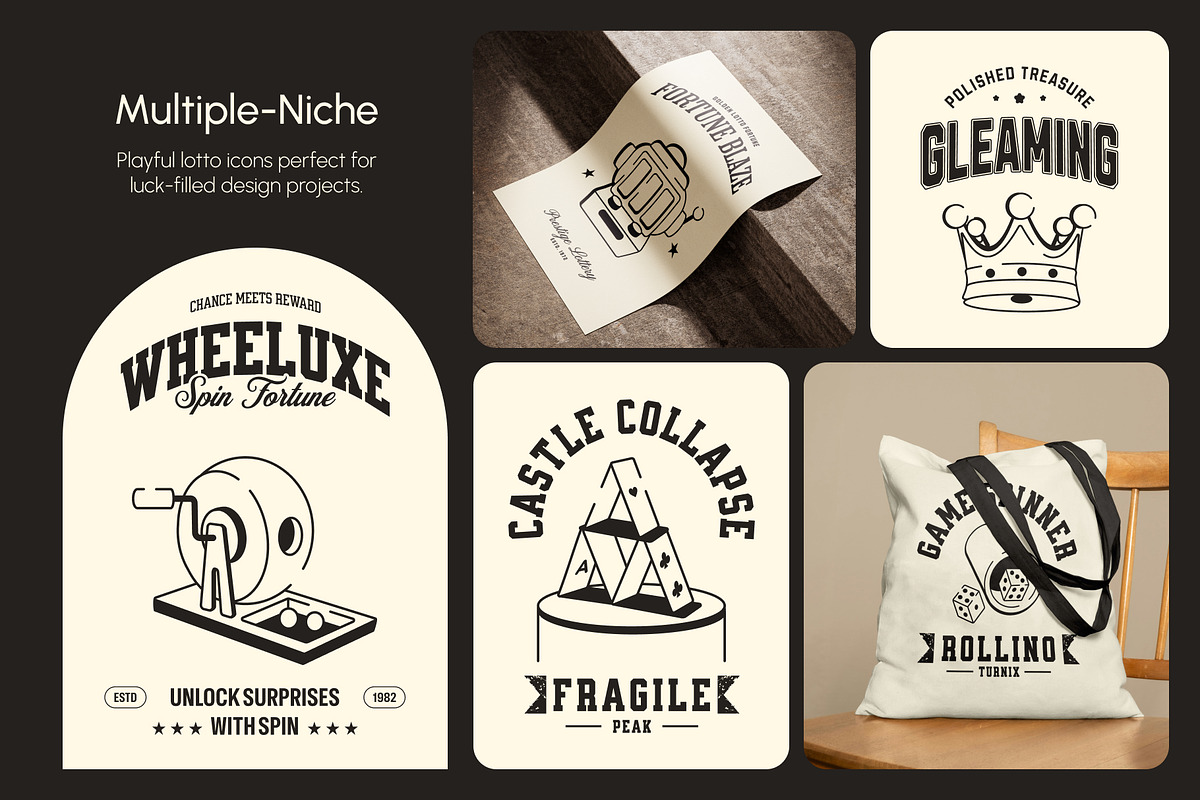 Lotto Game Doodle Icon Set, an Outline Icon by Vectors Market (Photo 3 of 8)