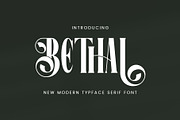 BETHAI - Modern Typface Serif, a Serif Font by AnnofaType (Thumbnail 1 of 8)