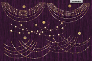 Christmas Lights Golden Glow, a Layer Style Add-On by MixPixBox (Thumbnail 10 of 12)
