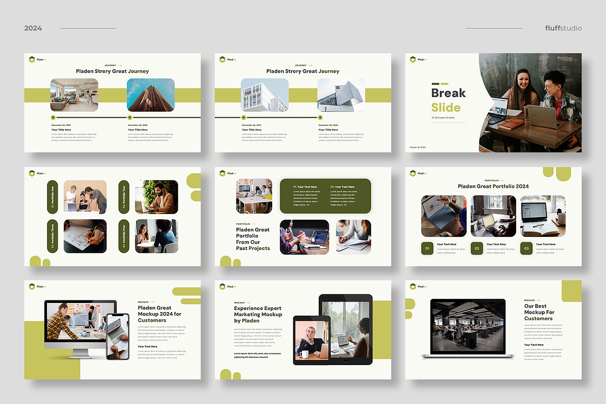Marketing Strategy Keynote Template, a Presentation Template by fluffstudio (Photo 4 of 5)