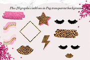 80 Template Pink Cheetah Instagram, a Social Media Template by The GG Shop (Thumbnail 5 of 7)