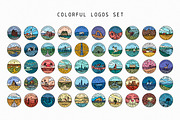 Line Logos. 50 States of the USA., an Object Graphic by Red Monkey (Thumbnail 3 of 8)