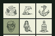 325 Vintage Adventure and Travel, a Transportation Illustration by Creative Stall (Thumbnail 15 of 22)