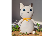 Handmade Cat Doll PDF Sewing Pattern, a Pattern Graphic by Pink_bloom (Thumbnail 1 of 3)