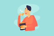 People eat., a Food Illustration by Podis (Thumbnail 6 of 9)