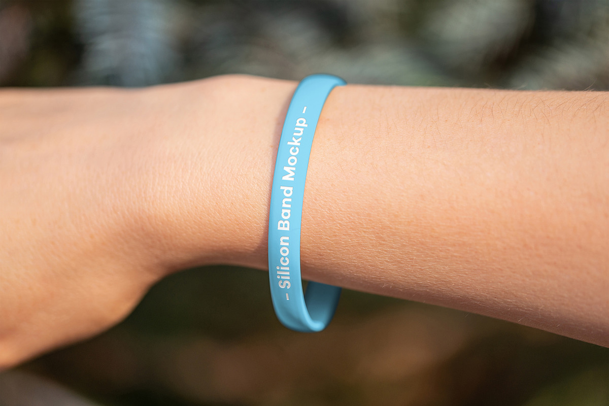 Silicon Band Mock-up, a Product Mockup by Yogurt86 (Photo 22 of 22)