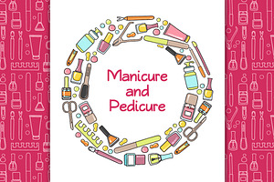 Manicure and Pedicure Big Set