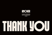 Amover - Bold Geometric Font, a Sans Serif Font by limitype (Thumbnail 12 of 12)