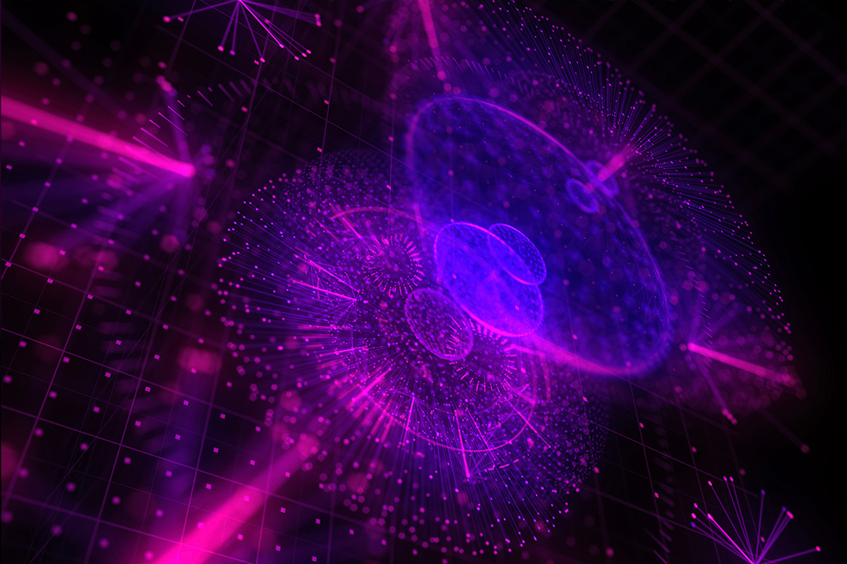 20 Big Data Abstract Backgrounds, a Technology Illustration by Handmadefont (Photo 6 of 19)