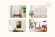 Photo Frame Mockups, a Print Template by LOPEstudio (Thumbnail 7 of 8)