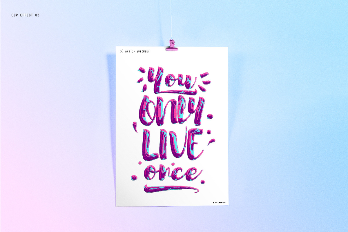 Paint Text Effect, a Layer Style Add-On by Evlogiev Studio (Photo 6 of 11)