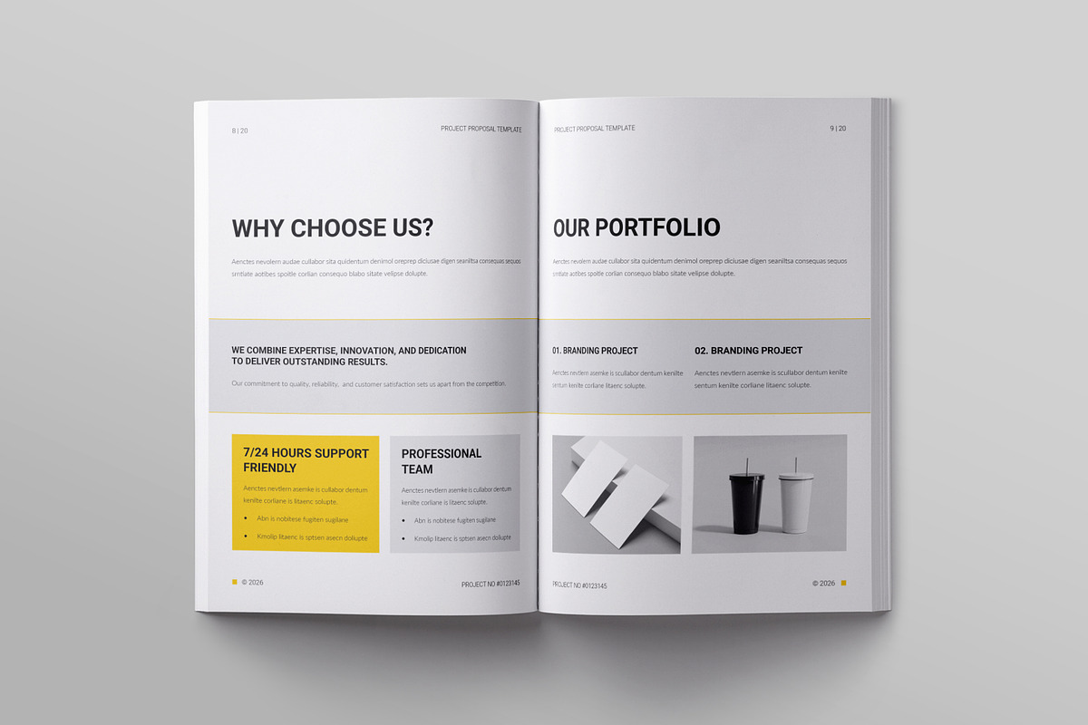 Proposal Bundle 4 in 1, a Brochure Template by ElvinPrint (Photo 14 of 37)