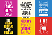 Mavine, a Sans Serif Font by zeenesia (Thumbnail 7 of 17)