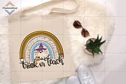 Rainbow Trick Or Teach Sublimation, a Decorative Illustration by DiamondShop (Thumbnail 3 of 7)