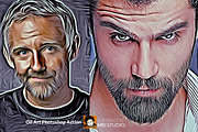Oil Art Photoshop Action, an Action Add-On by MRI STUDIO (Thumbnail 2 of 4)