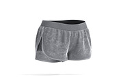 Black Women Sport Shorts 3D Model, an Object 3D Model by rebrandy (Thumbnail 8 of 9)
