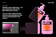 Pump Bottle Mockup Set, a Packaging Mockup by Renderteam (Thumbnail 3 of 18)