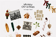 Whimsy Christmas Collage Pack, an Object Graphic by divanovskaya_nv (Thumbnail 9 of 20)