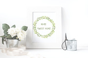 Greenery Collection. Watercolor set, a Decorative Illustration by SaharaArt (Thumbnail 6 of 7)