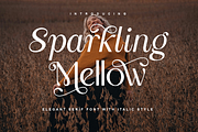 Sparkling Mellow - Elegant Serif, a Serif Font by RagamKata (Thumbnail 1 of 9)