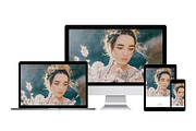Fiolent ProPhoto 6 Template, a Websites & App Template by Red Met Yellow Creative (Thumbnail 1 of 2)
