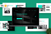 Innovative Solutions - Business GSL, a Presentation Template by Deepslide Studio (Thumbnail 1 of 4)