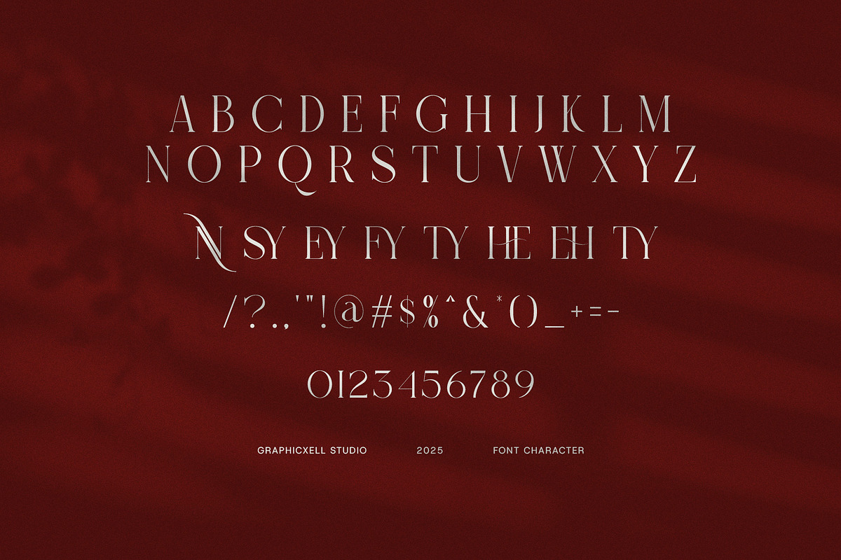 Sannesy Elegant Serif Font, a Serif Font by Graphicxell (Photo 8 of 8)