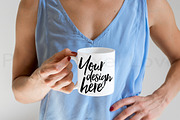 White coffee mug bundle - 8 mockups, a Cups & Container Mockup by Plums Pixel Love (Thumbnail 7 of 9)