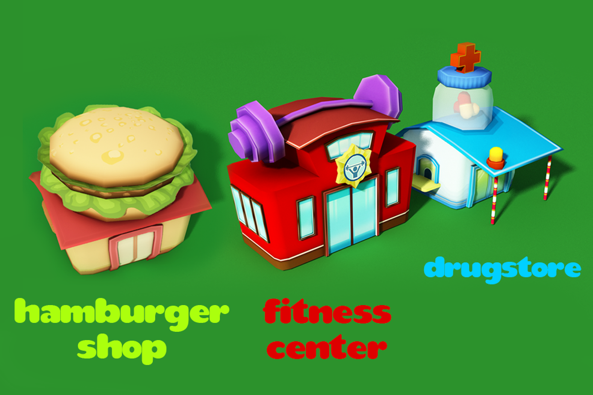 Cartoon Shop, an Architecture 3D Model by Souchenki (Photo 15 of 21)