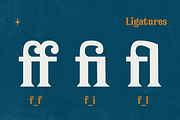 Klaus – A Playful Serif Font, a Serif Font by Hole Hope Design (Thumbnail 5 of 8)