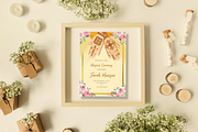Indian Wedding Invitation Design, an Invitation Template by Weddinginvitation by Fati (Thumbnail 2 of 2)