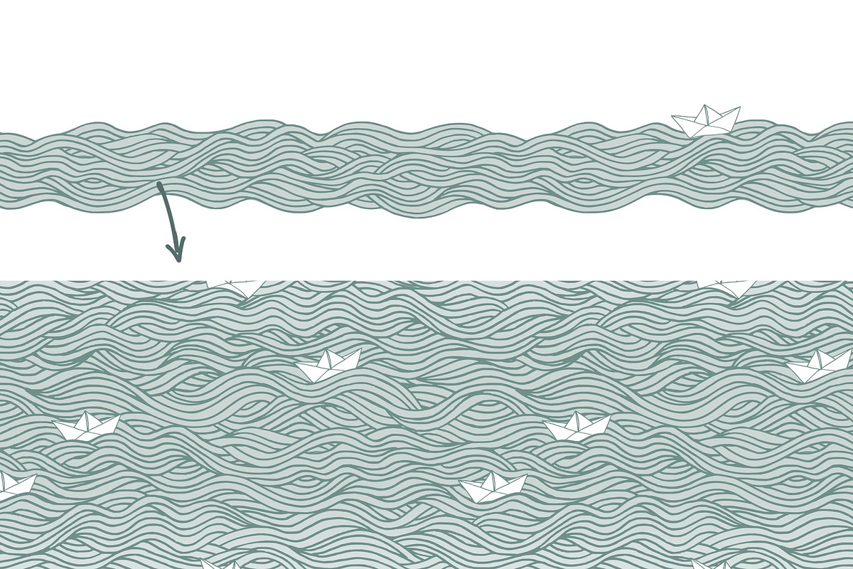 Let me sail - Seamless Pattern, a Pattern Graphic by Franzi draws (Photo 3 of 5)