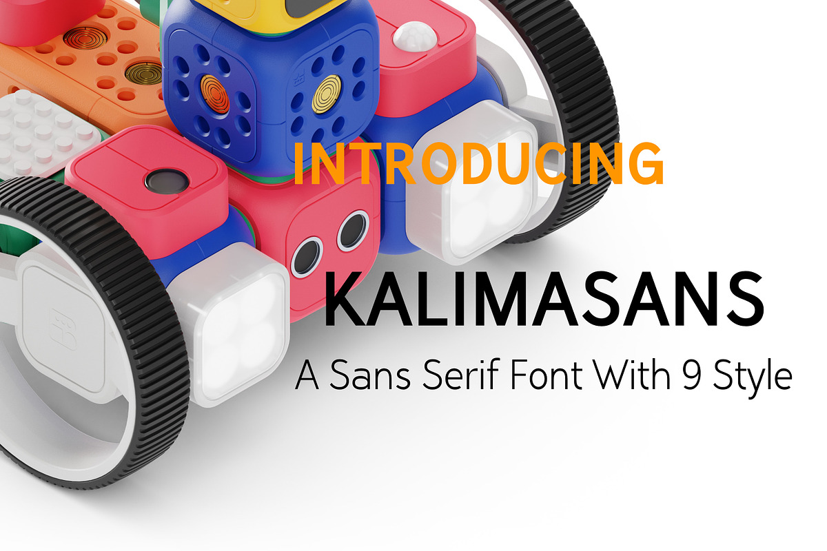 Kalimasans - Sans Serif Font 9 Style, a Sans Serif Font by Ardb (Photo 1 of 5)