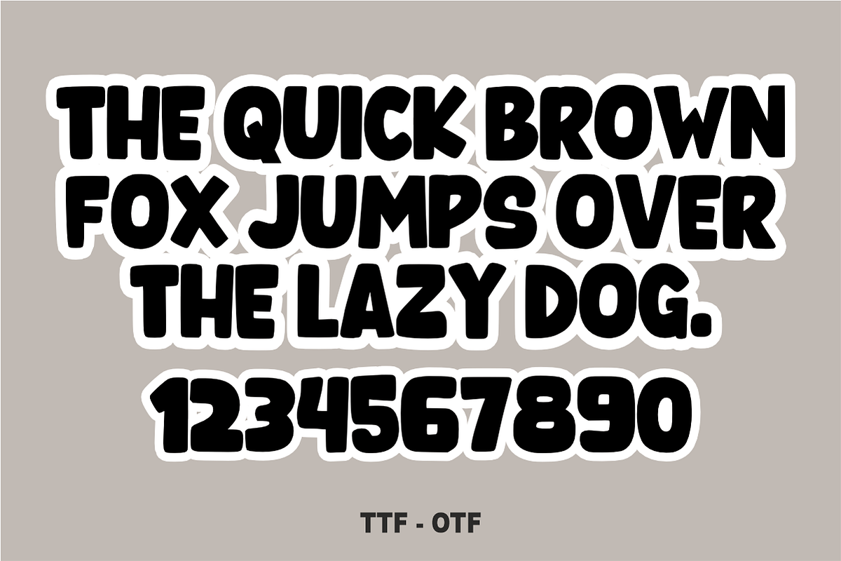 Super Graffiti- Playful Cartoon Font, a Sans Serif Font by KiddoGlyphs Studio (Photo 3 of 4)