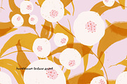 Blush & Ochre. Floral Patterns, a Pattern Graphic by PaperJamLab (Thumbnail 6 of 13)