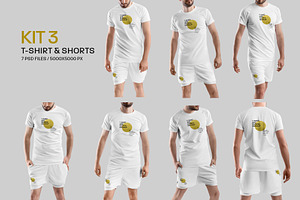 Big Bundle Sportswear Man Mockups