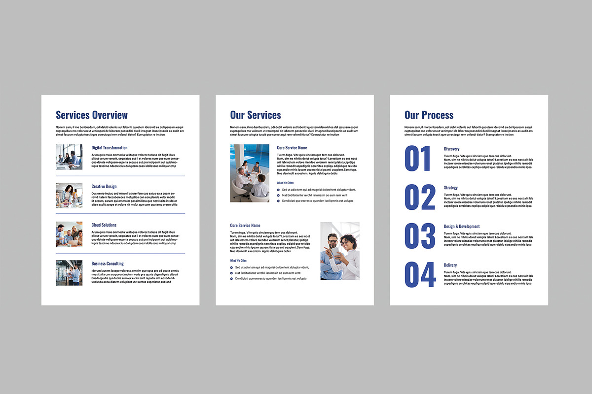 Company Profile Ebook for Businesses, an UI Kit Template by MightyDesign (Photo 4 of 10)