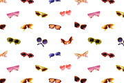 Stylish sunglasses set + patterns, an Object Illustration by PaperTrident (Thumbnail 3 of 5)