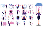 Mental Health Digital Illustrations, an Illustration by Vector Portal (Thumbnail 4 of 6)