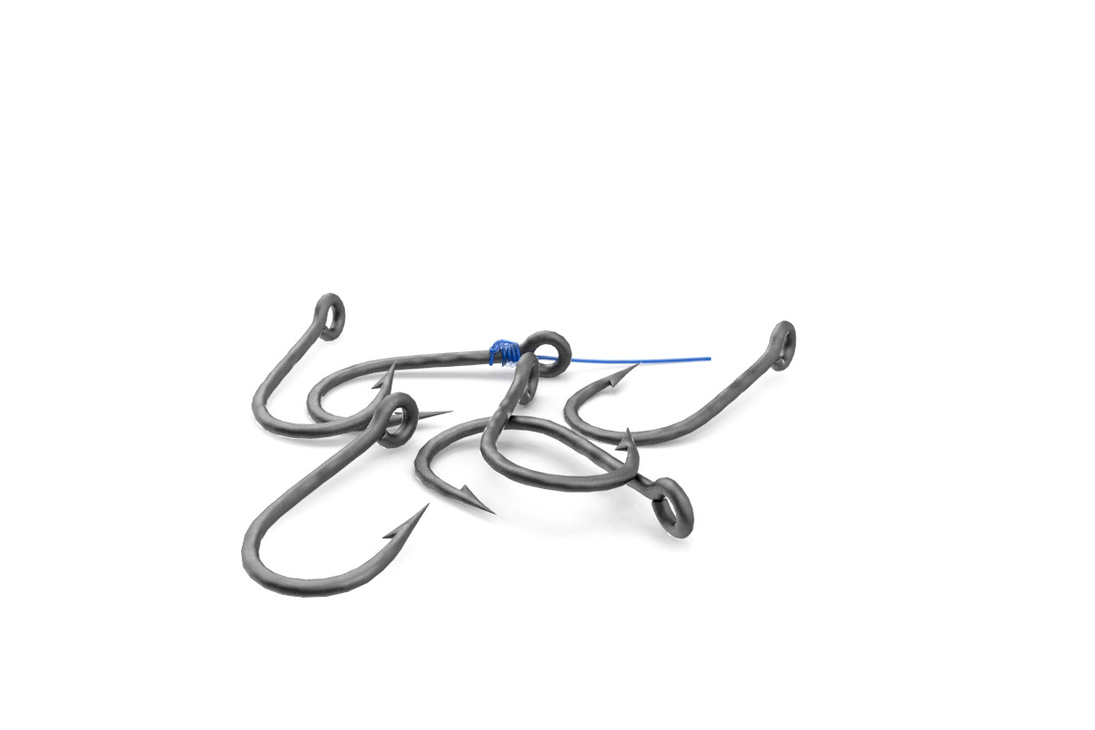 Fishing Hook, an Object 3D Model by Tedi Permana (Photo 9 of 9)