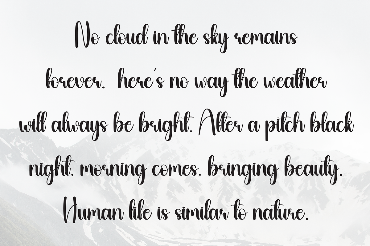 Emotional | Script Font, a Handwritten Font by Scratchones (Photo 6 of 9)
